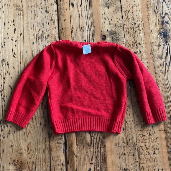 Wonder kids holiday plaid bears sweater size 24M NWT girls - Picture 5 of 5